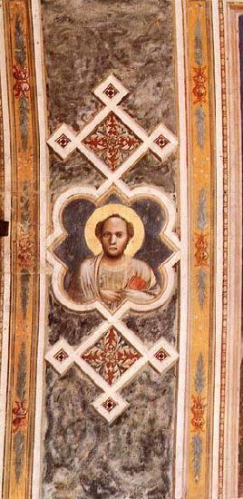 GIOTTO di Bondone Decorative band with figure France oil painting art